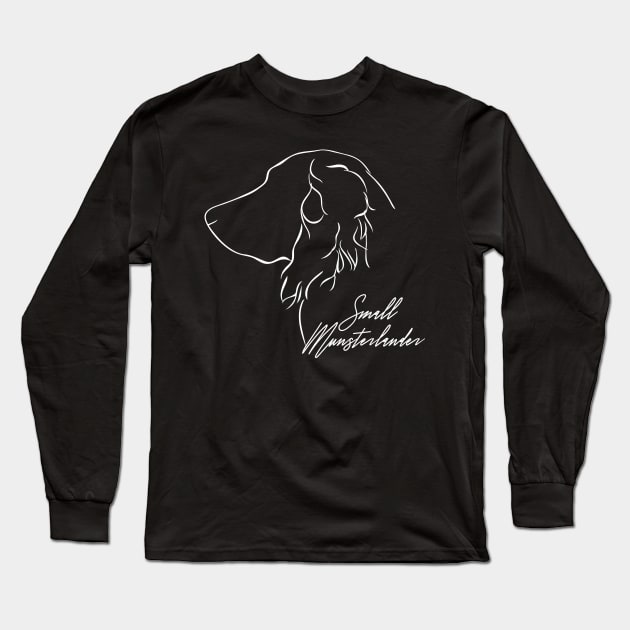 Proud Small Munsterlander profile dog lover Long Sleeve T-Shirt by wilsigns